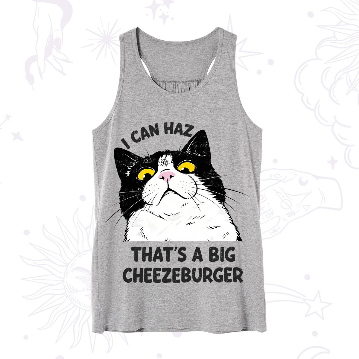 Purplehecate I Can Haz That's A Big Cheezeburger Tank