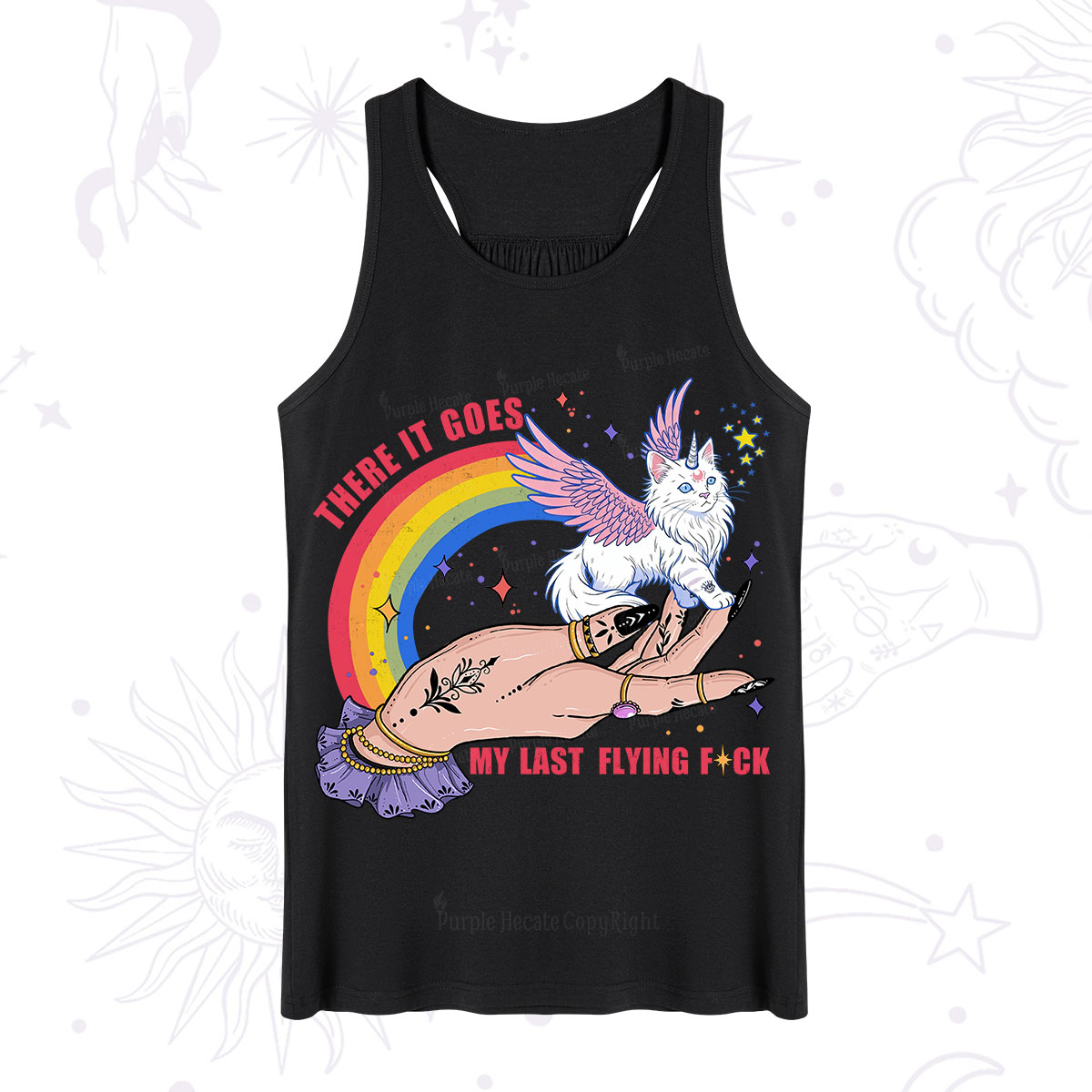 Purplehecate There It Goes My Last Flying F*ck Tank