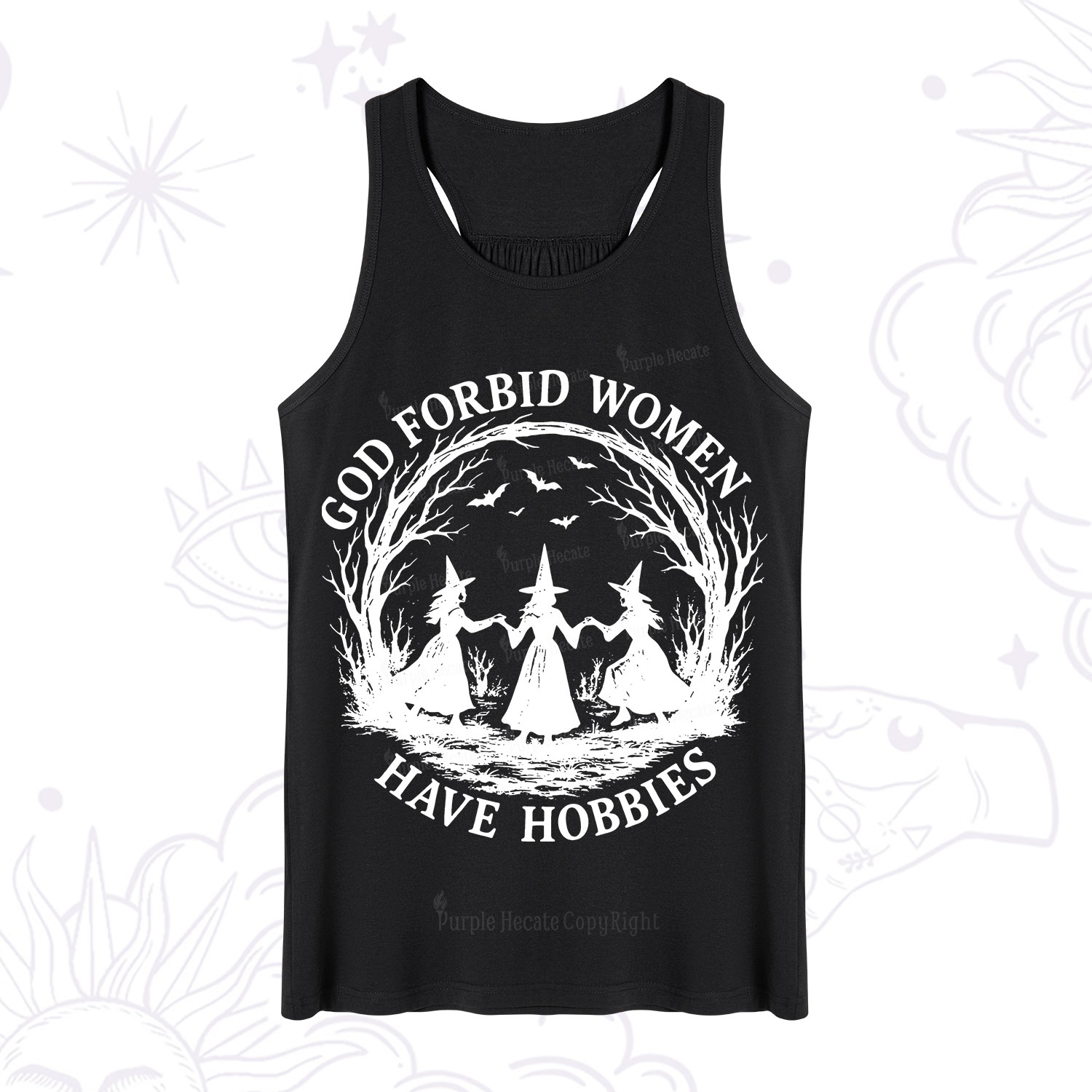 Purplehecate God Forbid Women Have Hobbies Tank