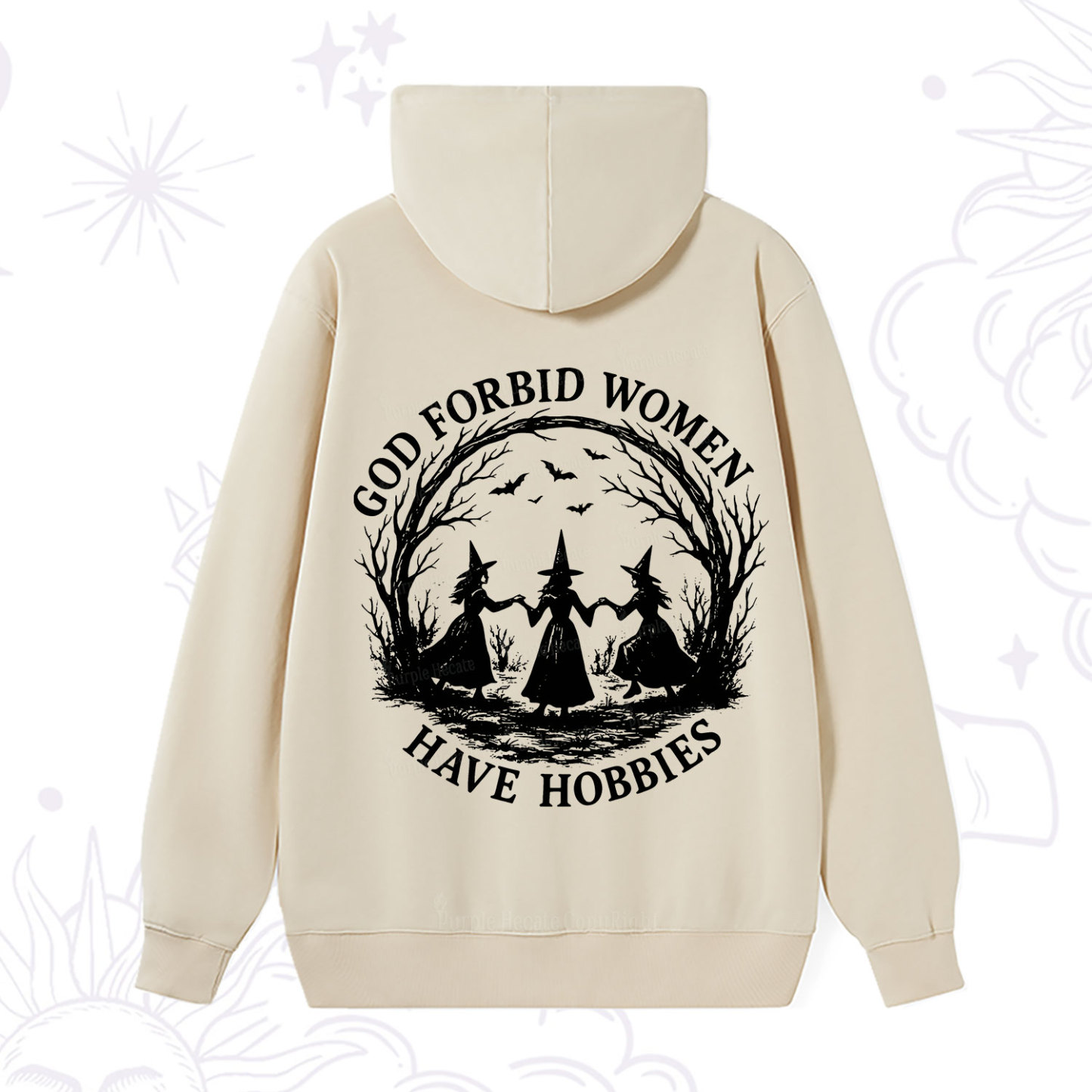 Purplehecate God Forbid Women Have Hobbies Hoodie