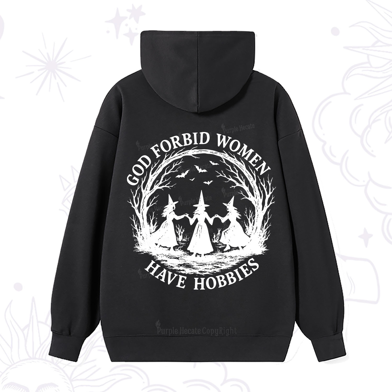 Purplehecate God Forbid Women Have Hobbies Hoodie