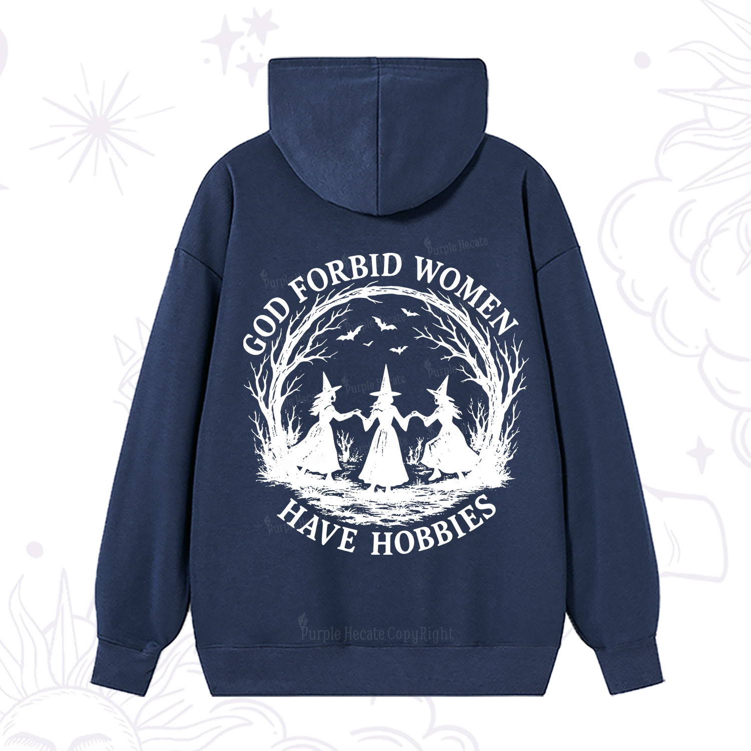 Purplehecate God Forbid Women Have Hobbies Hoodie