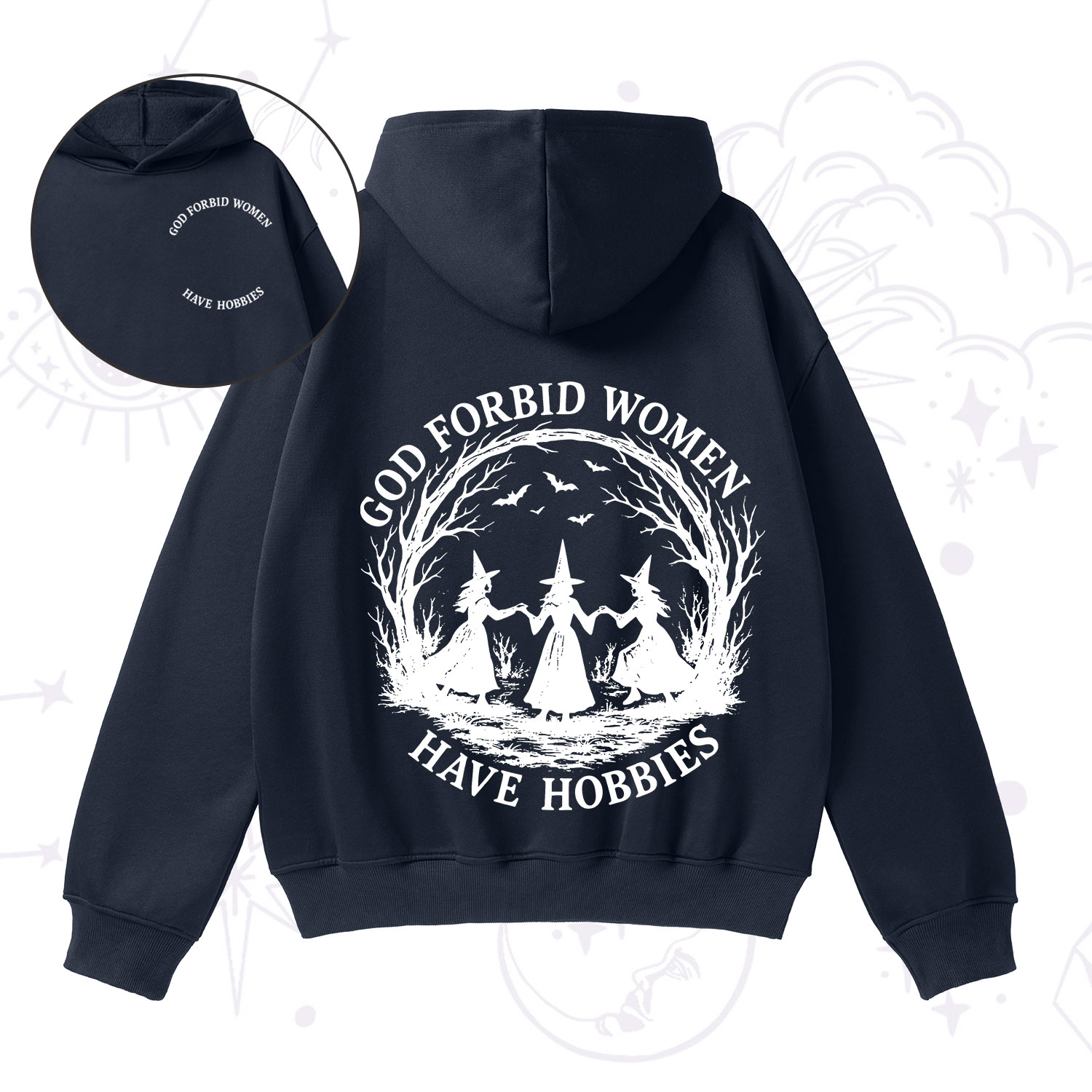 Purplehecate God Forbid Women Have Hobbies Fleece Hoodie Suit