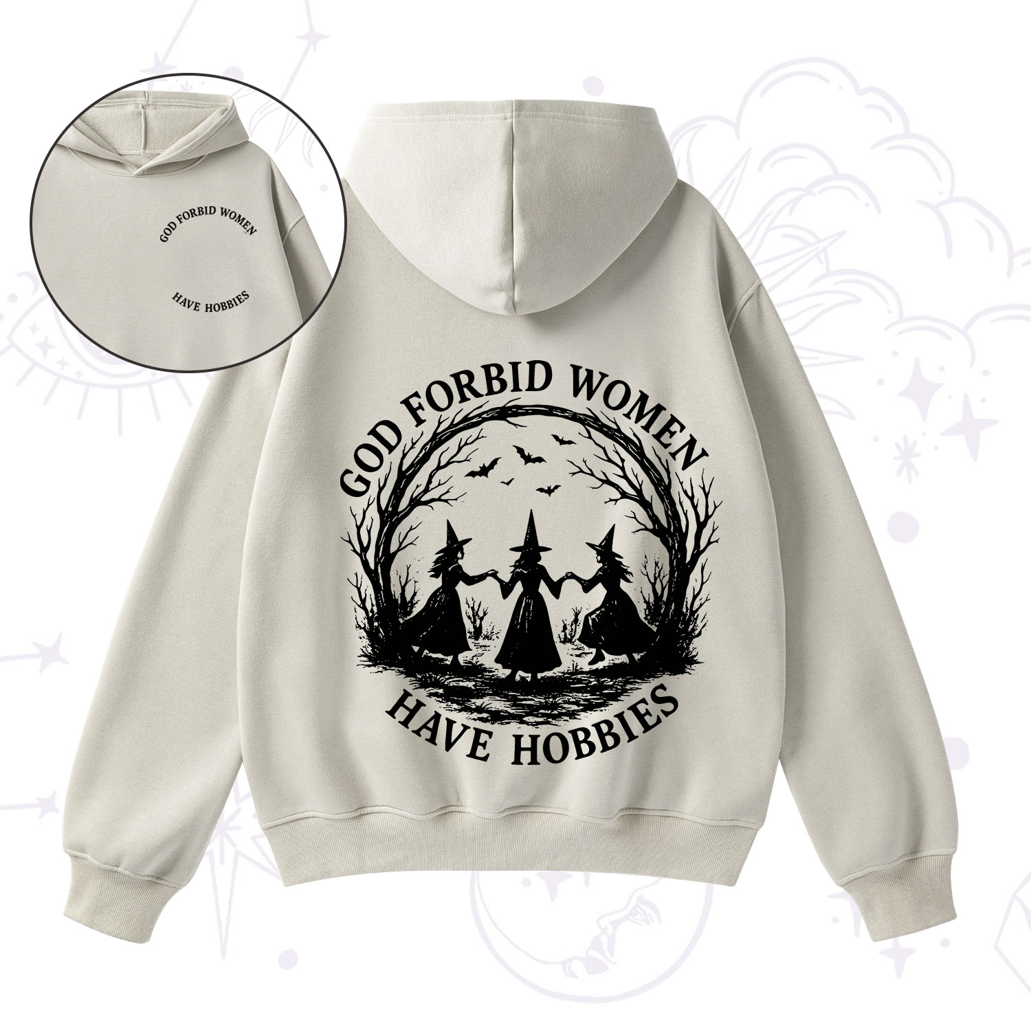 Purplehecate God Forbid Women Have Hobbies Fleece Hoodie Suit