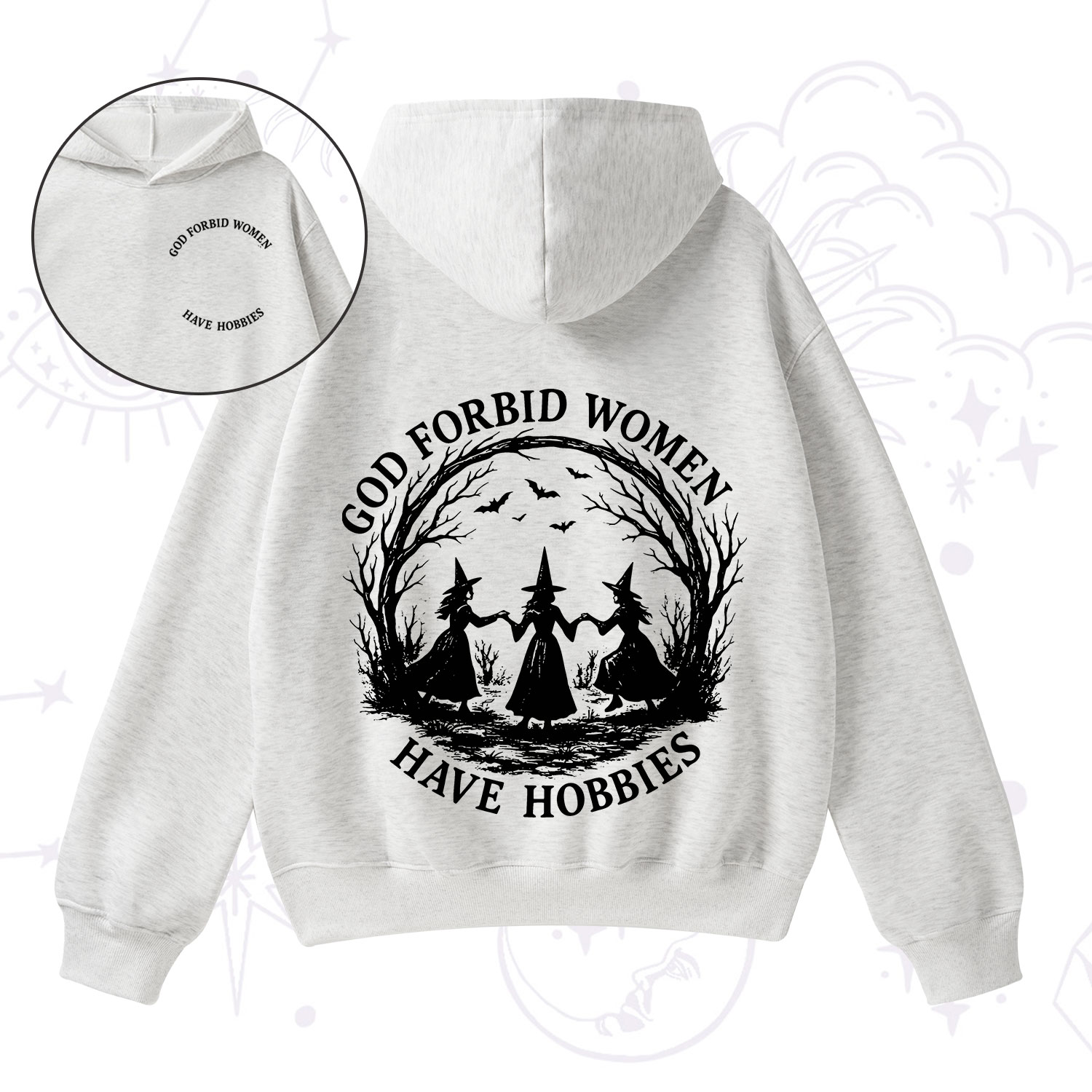Purplehecate God Forbid Women Have Hobbies Fleece Hoodie Suit