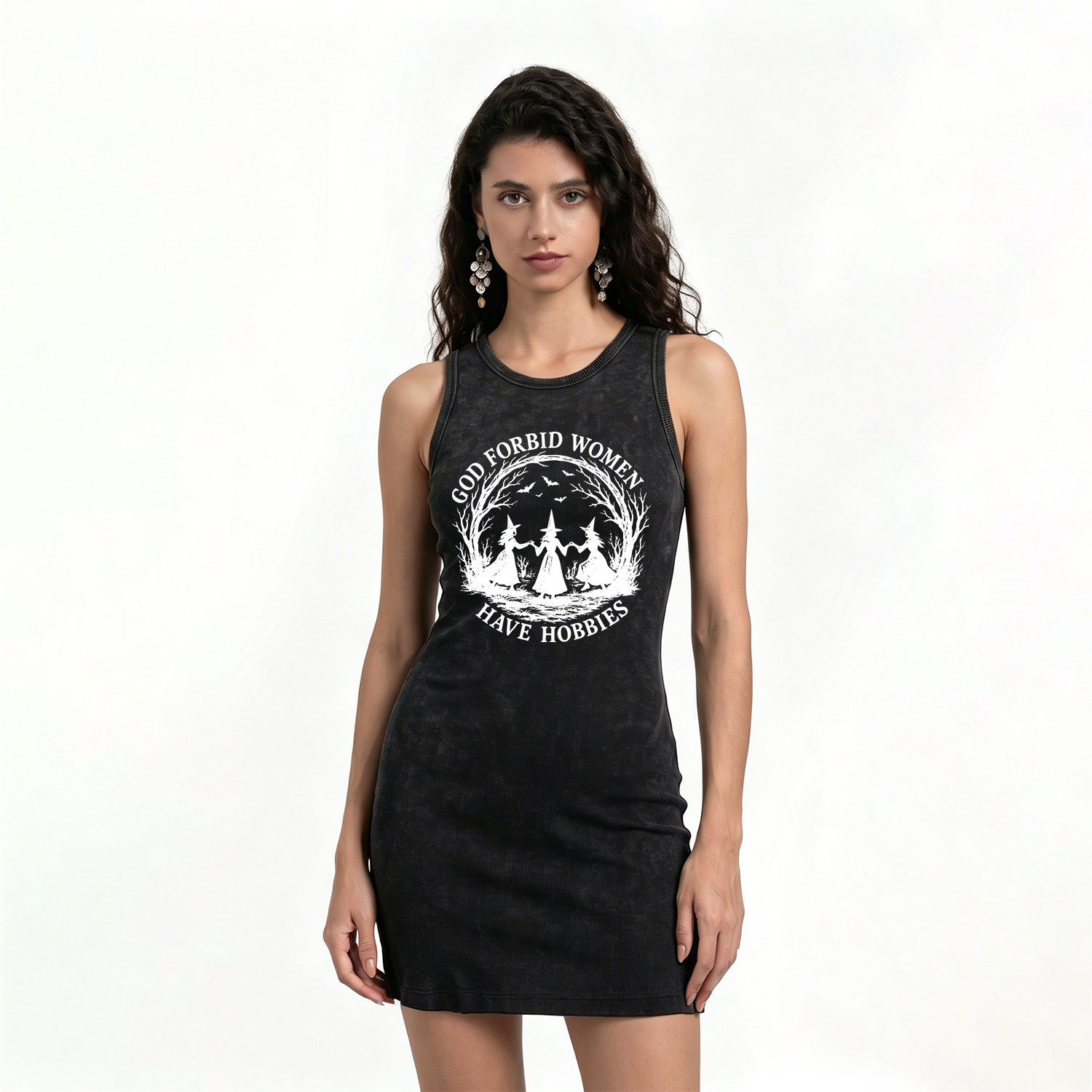Purplehecate Sorry I'm A Water Sign Vintage Bodycon Tank Dress