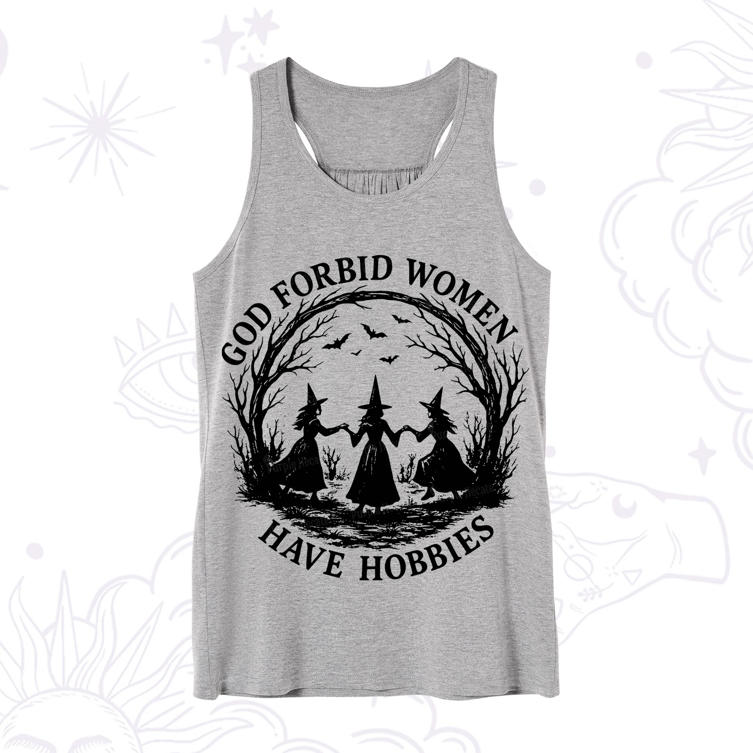 Purplehecate God Forbid Women Have Hobbies Tank