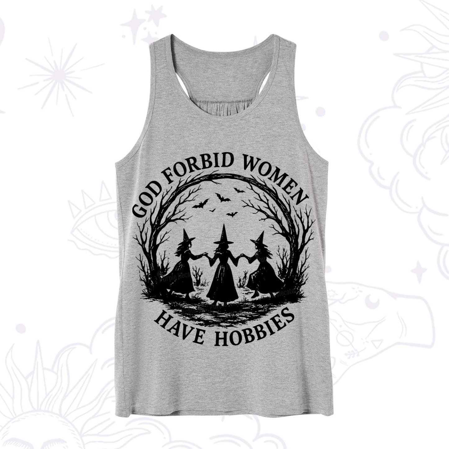 Purplehecate God Forbid Women Have Hobbies Tank