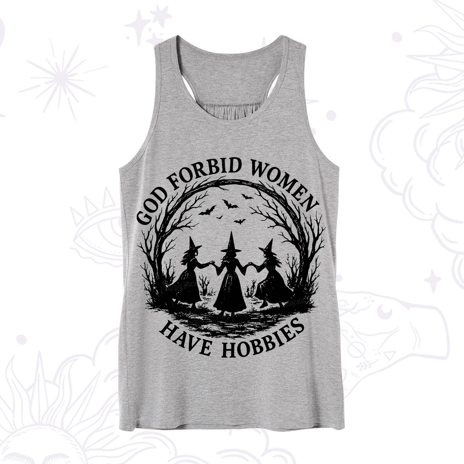 Purplehecate God Forbid Women Have Hobbies Tank