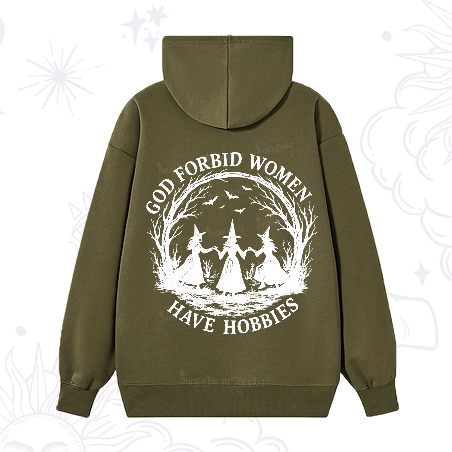 Purplehecate God Forbid Women Have Hobbies Hoodie