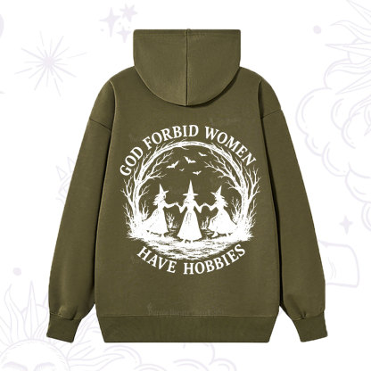 Purplehecate God Forbid Women Have Hobbies Hoodie