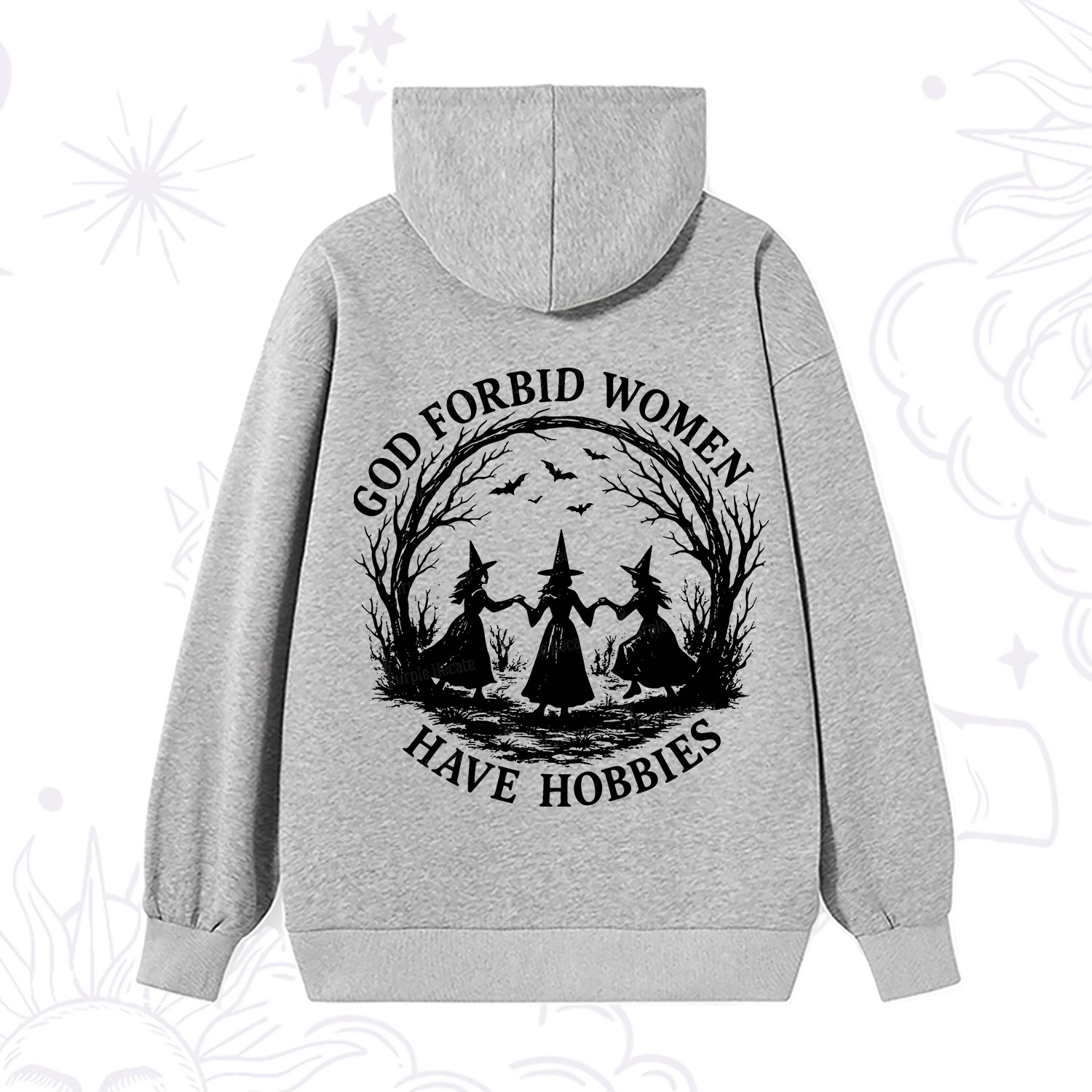 Purplehecate God Forbid Women Have Hobbies Hoodie