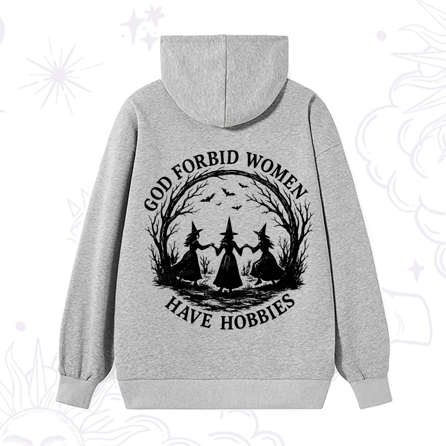 Purplehecate God Forbid Women Have Hobbies Hoodie