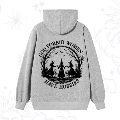 Purplehecate God Forbid Women Have Hobbies Hoodie