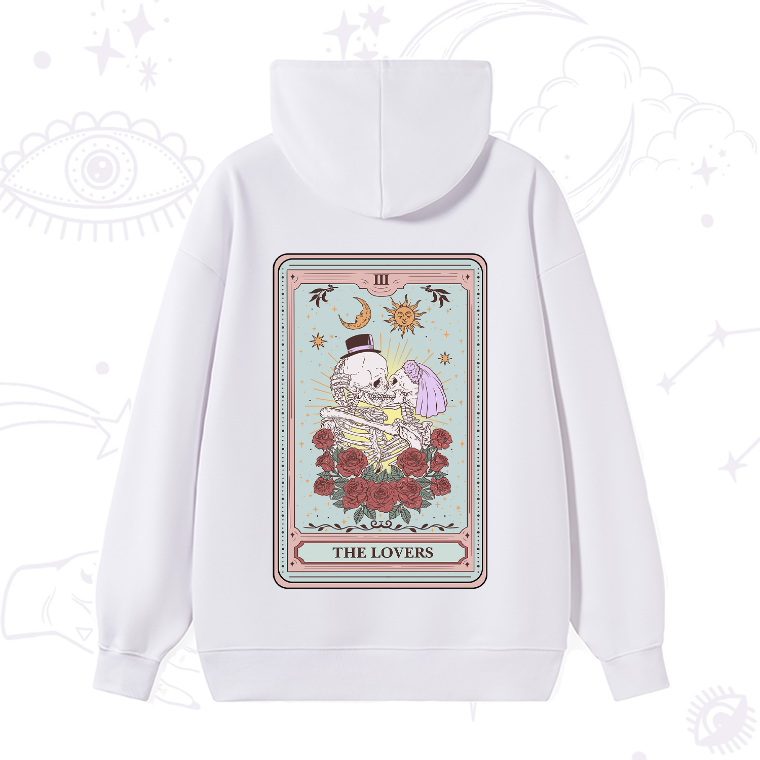 Purplehecate The Lovers Tarot Hoodie