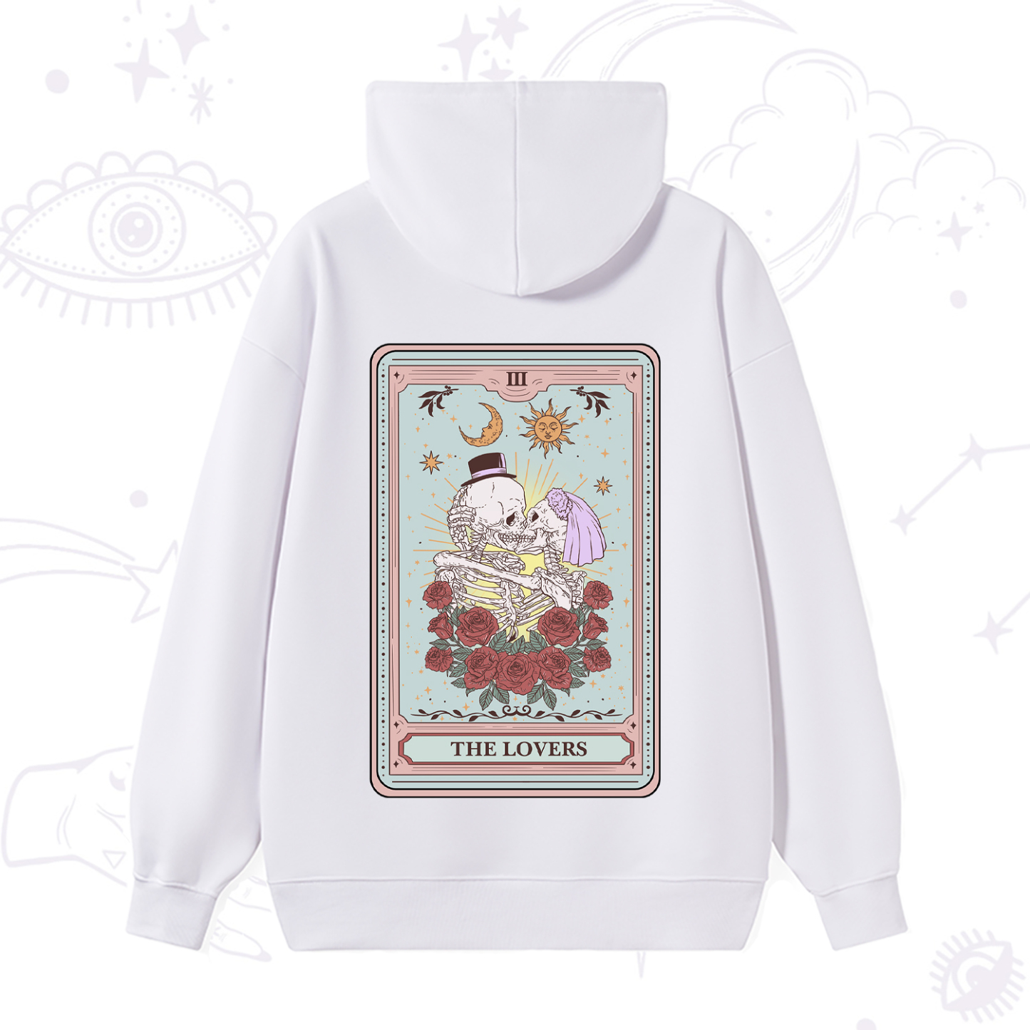 Purplehecate The Lovers Tarot Hoodie