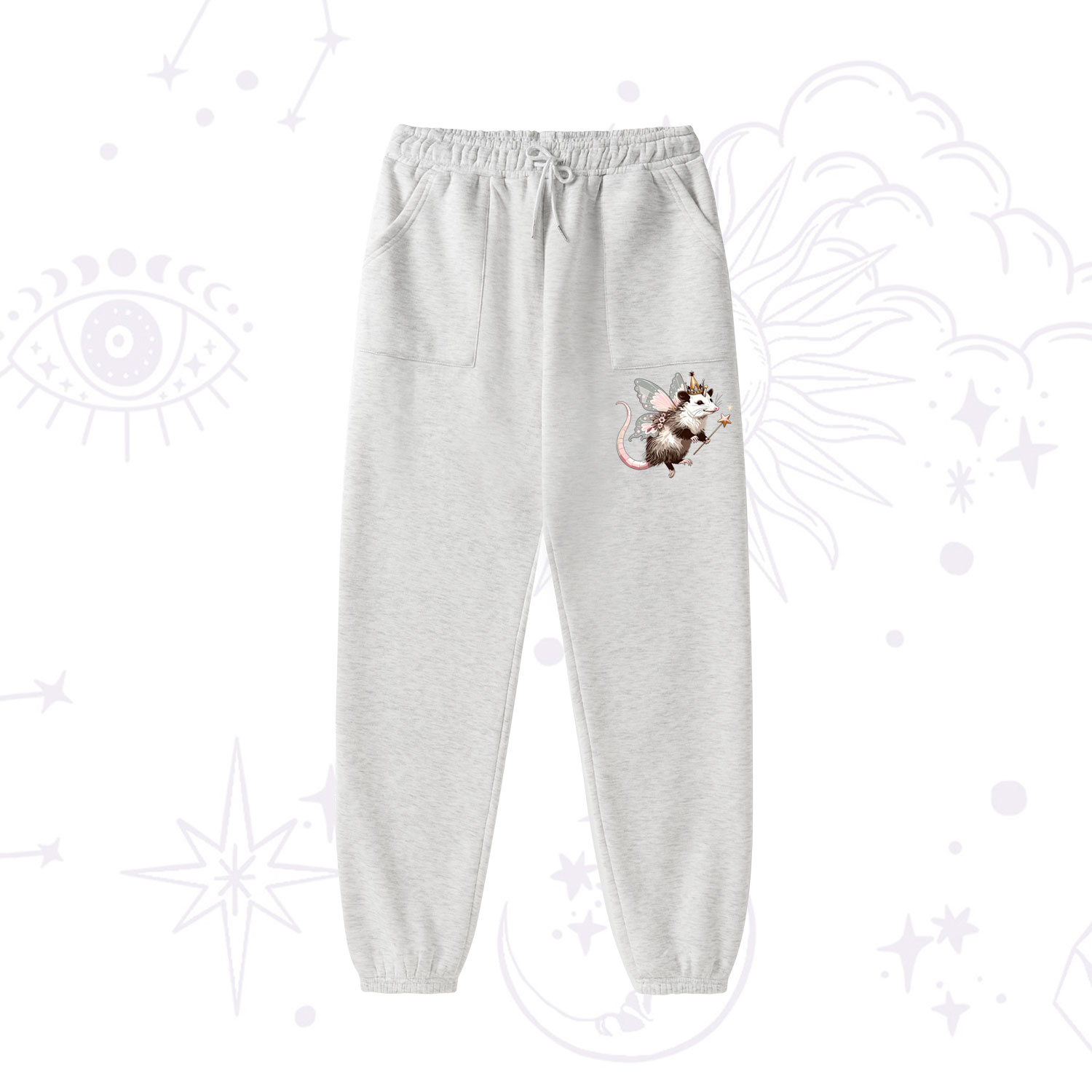 Purplehecate It Is I Your Fairy Godpossum Fleece Hoodie Suit