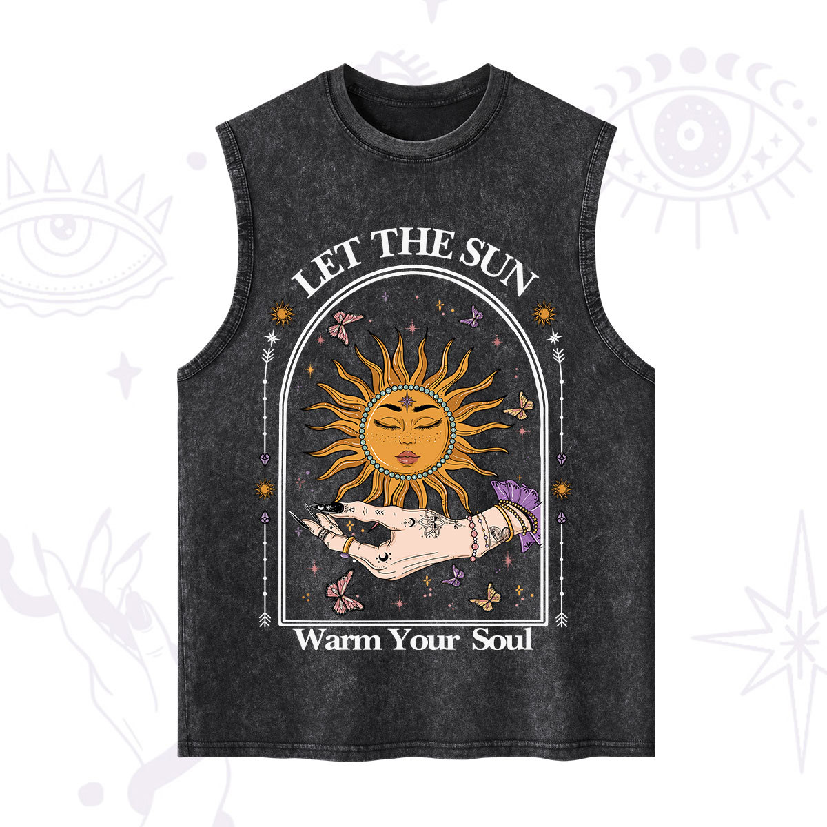 Purplehecate Let The Sun Warm Your Soul Washed Tank