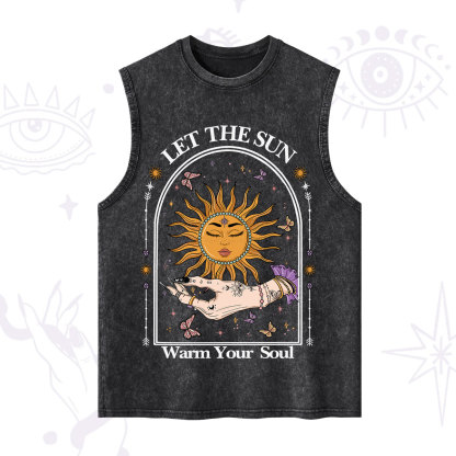 Purplehecate Let The Sun Warm Your Soul Washed Tank