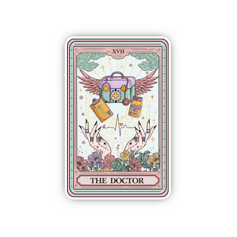 Purplehecate The ER Nurse Tarot Sticker