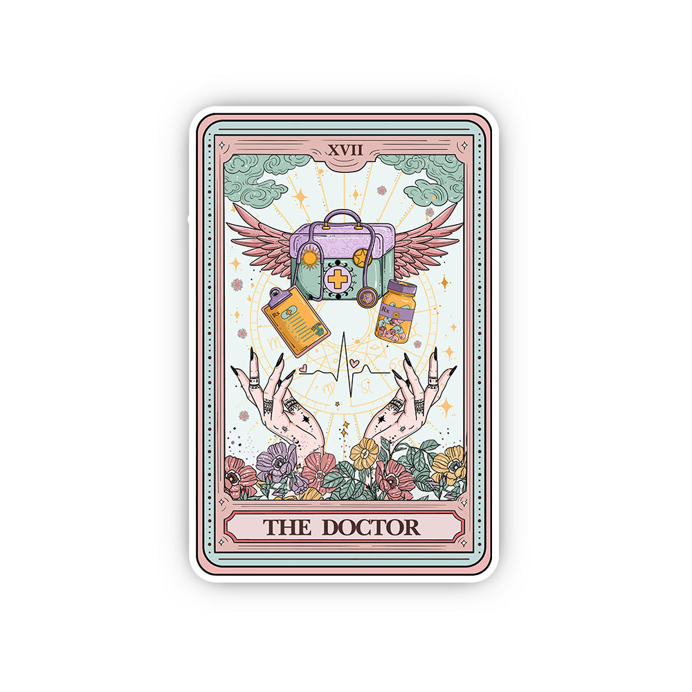 Purplehecate The ER Nurse Tarot Sticker