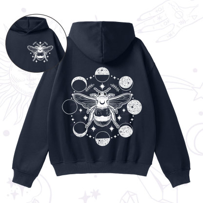 Purplehecate Moon Bee Fleece Hoodie Suit