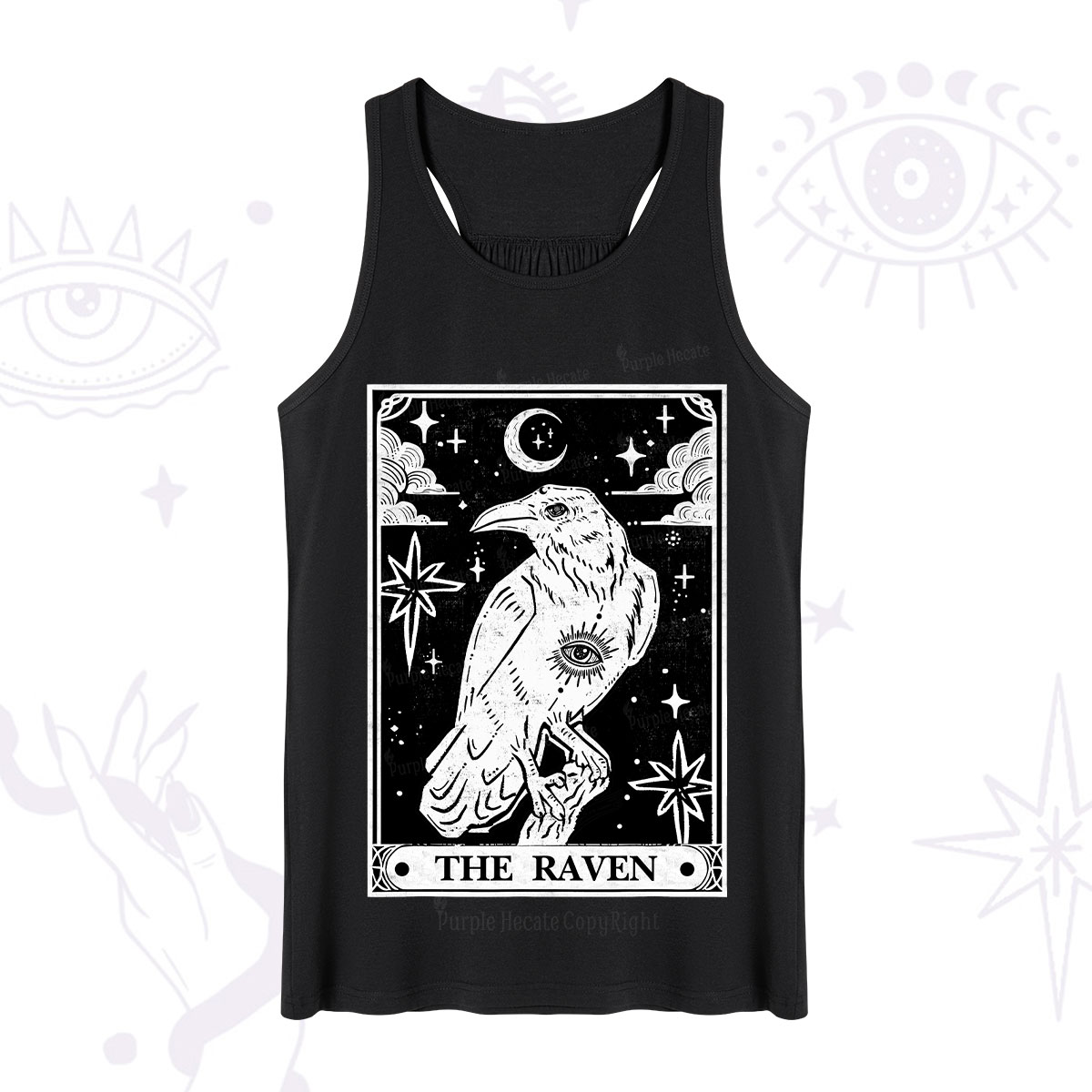 Purplehecate The Raven Tarot Tank