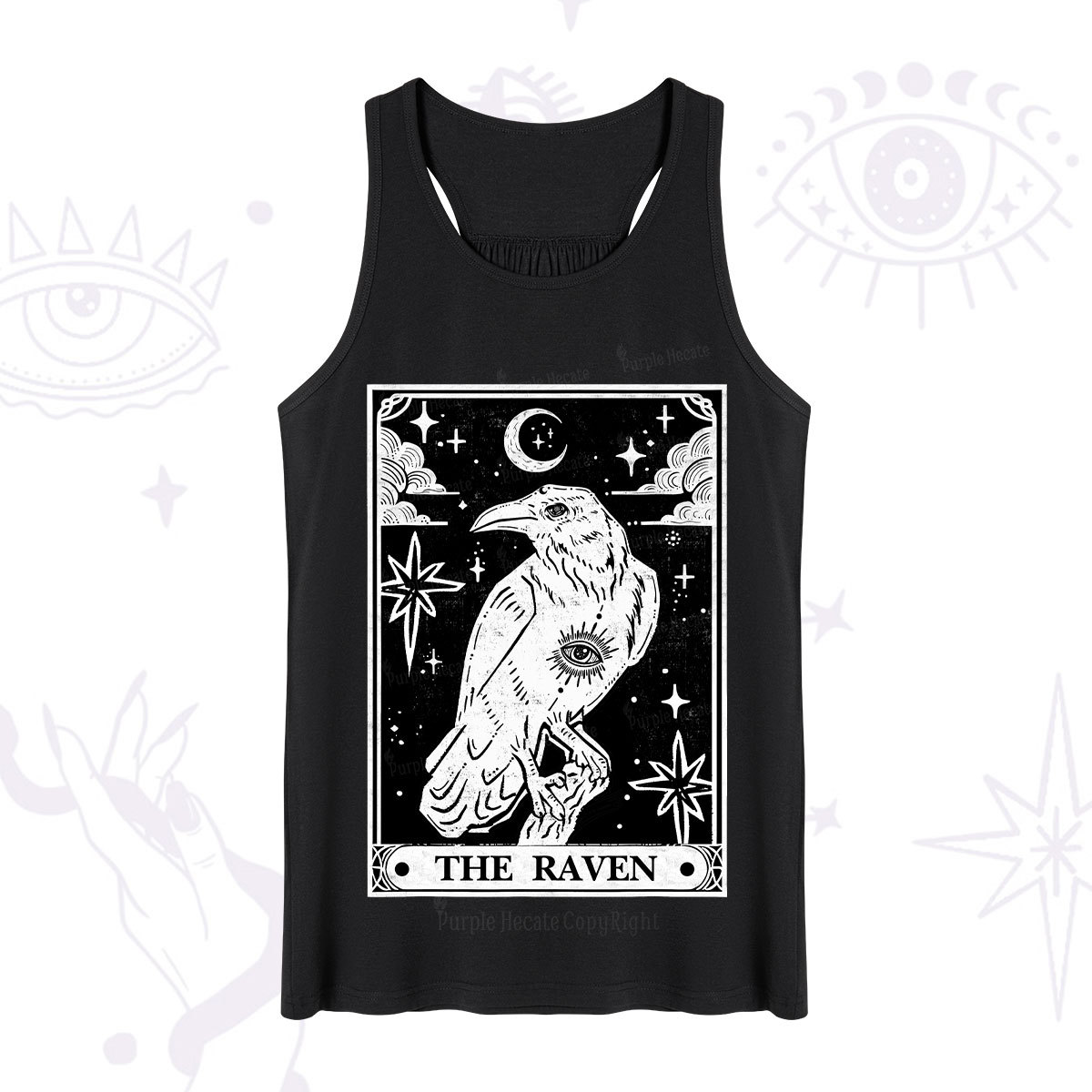 Purplehecate The Raven Tarot Tank