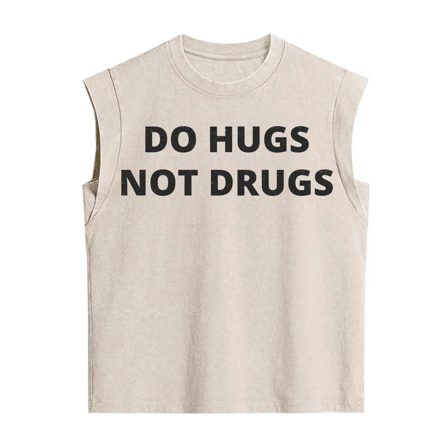 Purplehecate Do Hugs Not Drugs Vintage Washed Tank