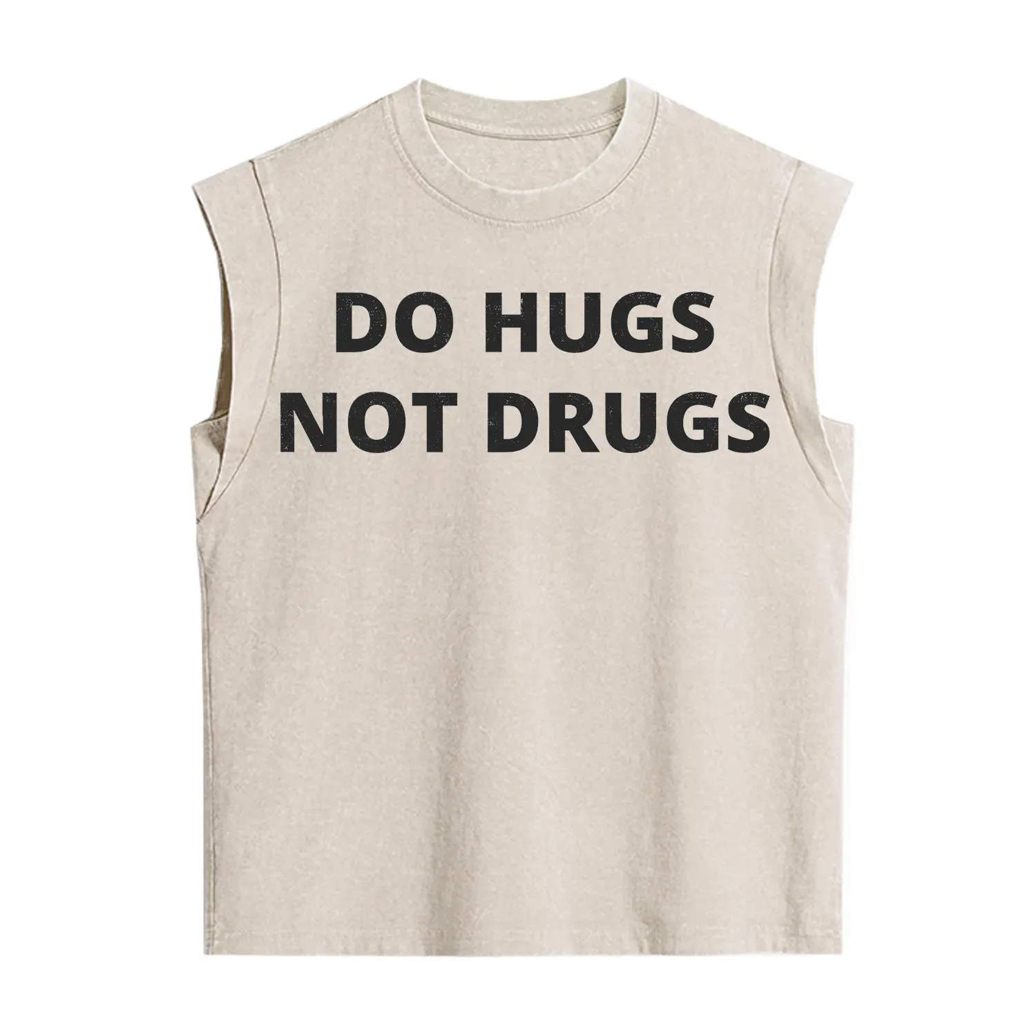 Purplehecate Do Hugs Not Drugs Vintage Washed Tank