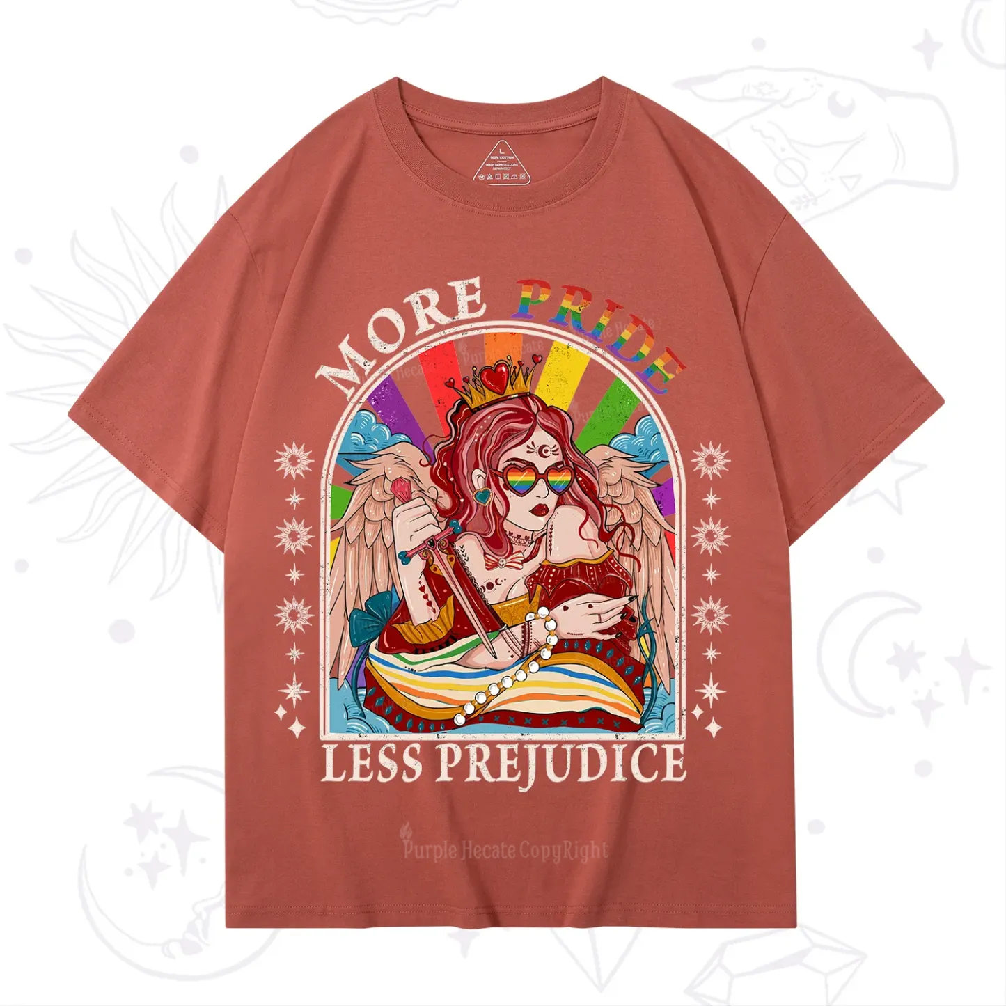 Purplehecate More Pride Less Prejudice T-Shirt