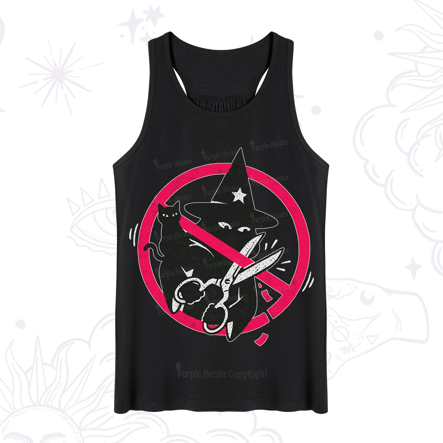 Purplehecate Break the Spell Witch Tank