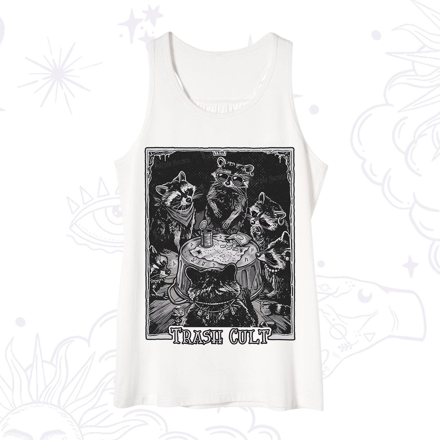Purplehecate Trash Cult Raccoon Tank