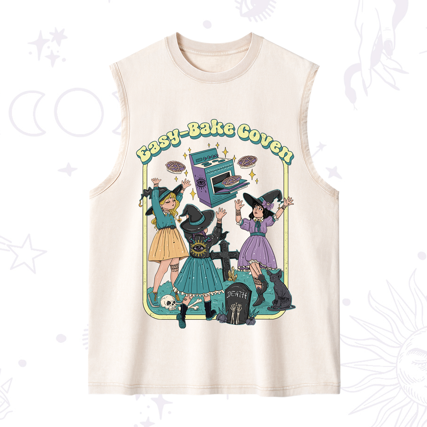 Purplehecate Easy Bake Coven Washed Tank
