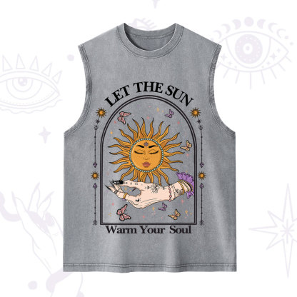Purplehecate Let The Sun Warm Your Soul Washed Tank