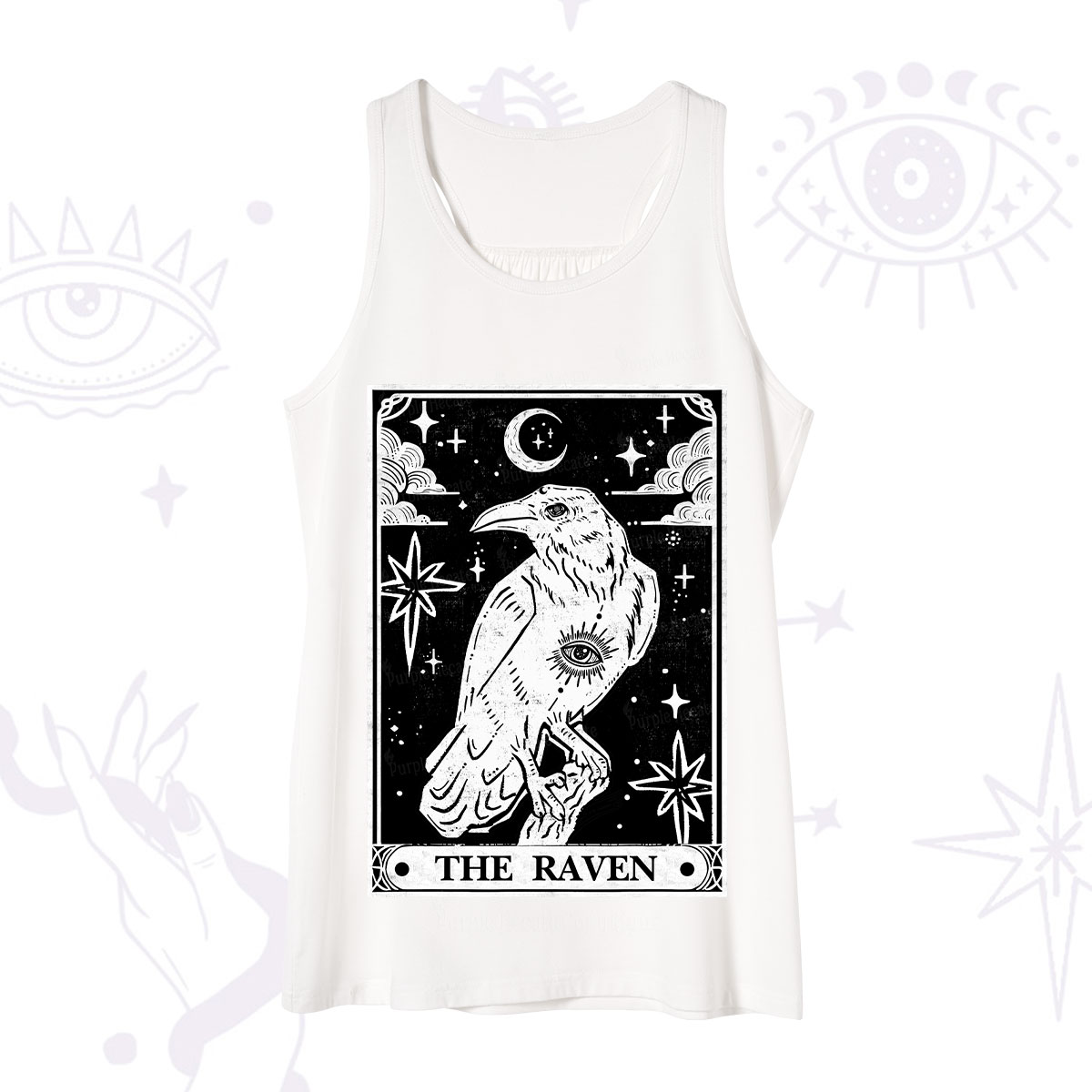 Purplehecate The Raven Tarot Tank