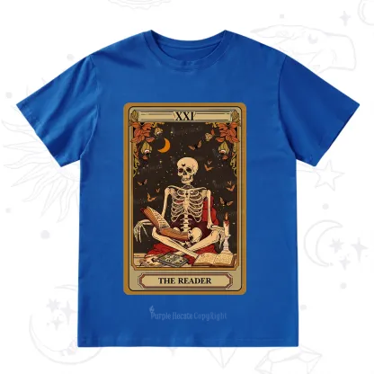 Purplehecate The Reader Tarot Card T-Shirt