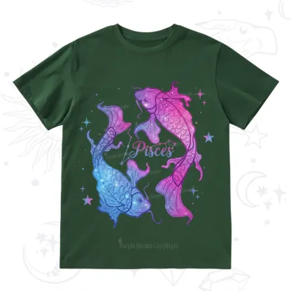 Purplehecate Pisces Zodiac T-Shirt