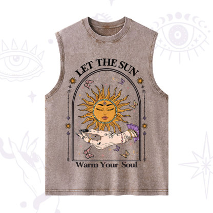 Purplehecate Let The Sun Warm Your Soul Washed Tank