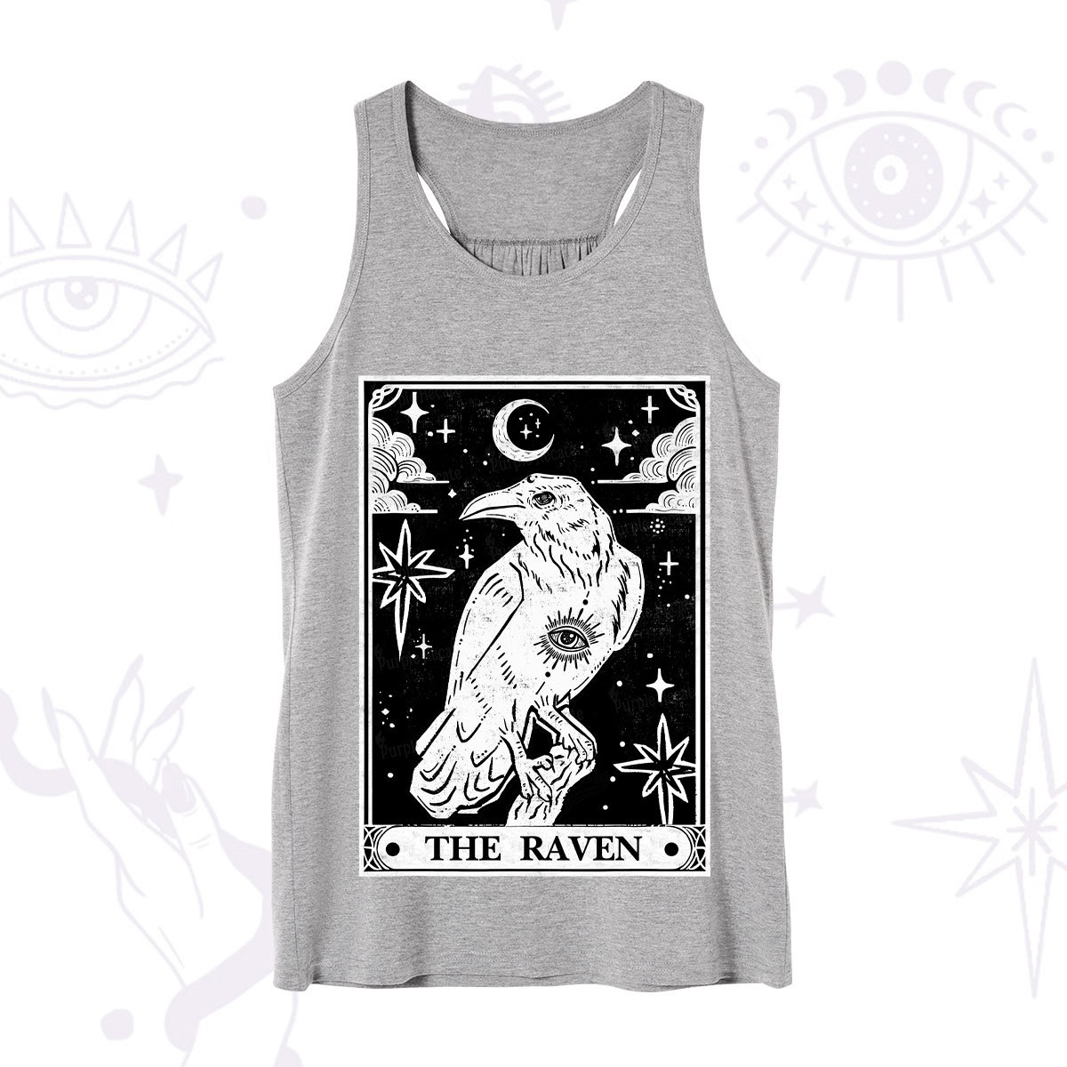 Purplehecate The Raven Tarot Tank