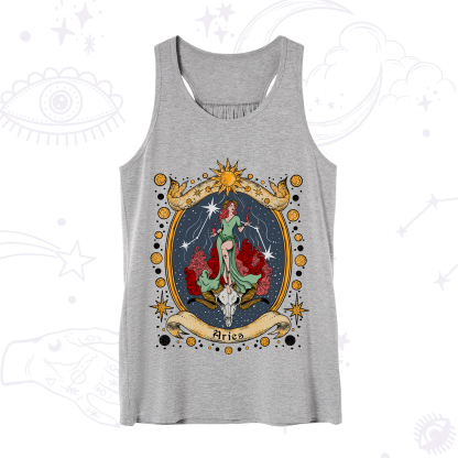 Purplehecate Celestial Aries Zodiac Tank