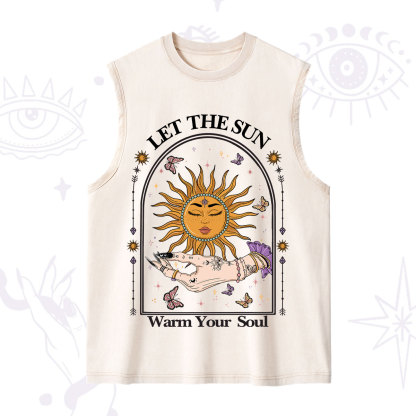 Purplehecate Let The Sun Warm Your Soul Washed Tank