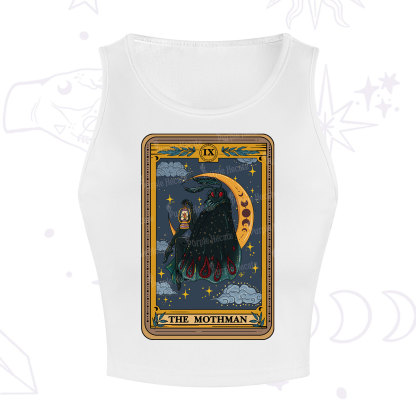Purplehecate The Mothmen Tarot Crop Tank