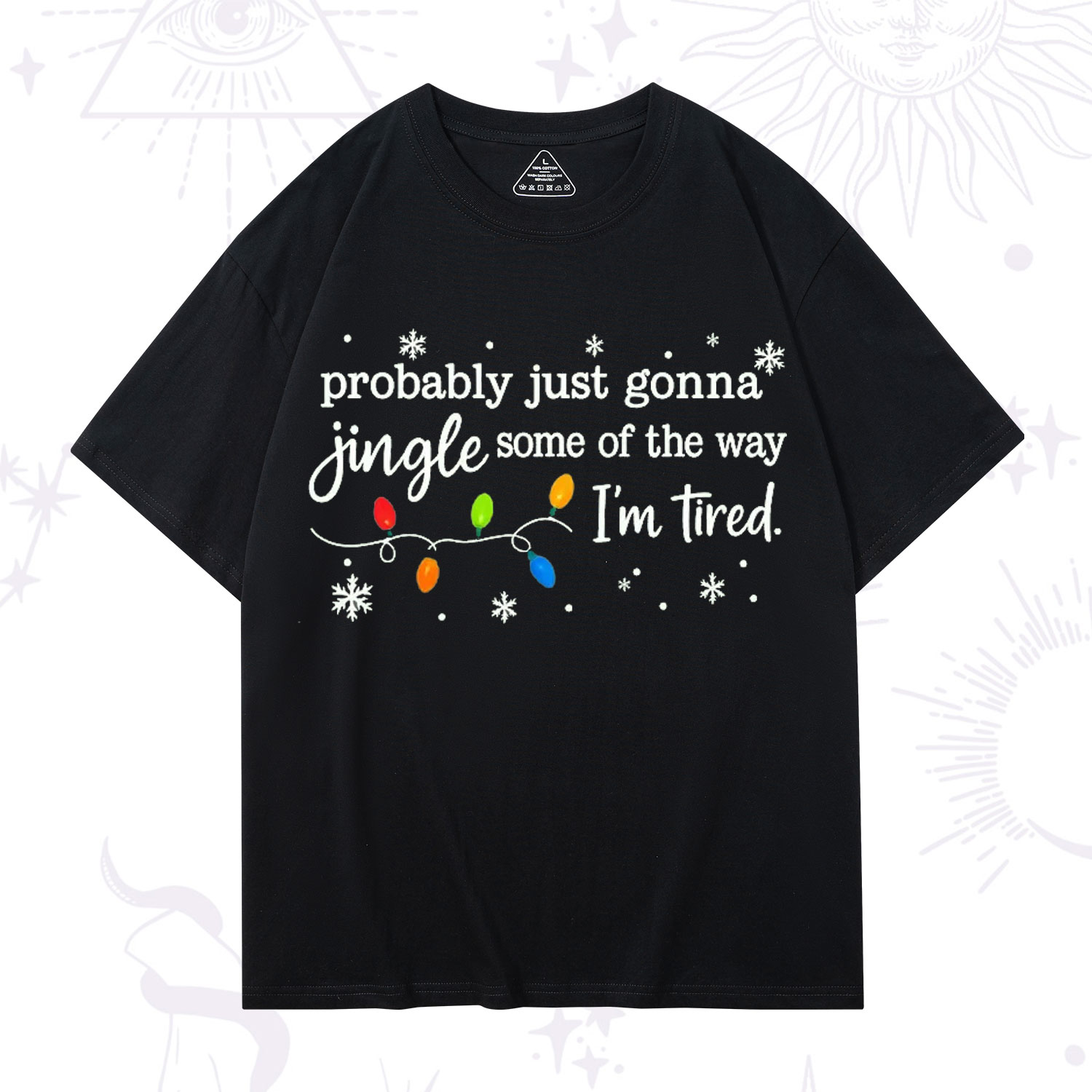 Purplehecate Probably Just Gonna Jingle Some Of The Way I'm Tired Christmas T-Shirt