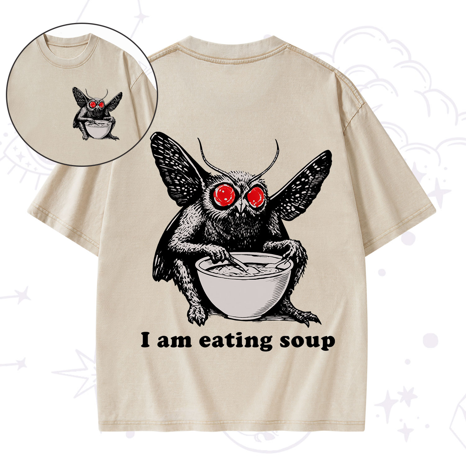 [Copy]Purplehecate Off To Cause A Kerfuffle Washed T-Shirt