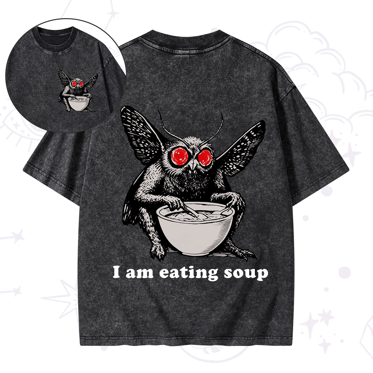 [Copy]Purplehecate Off To Cause A Kerfuffle Washed T-Shirt