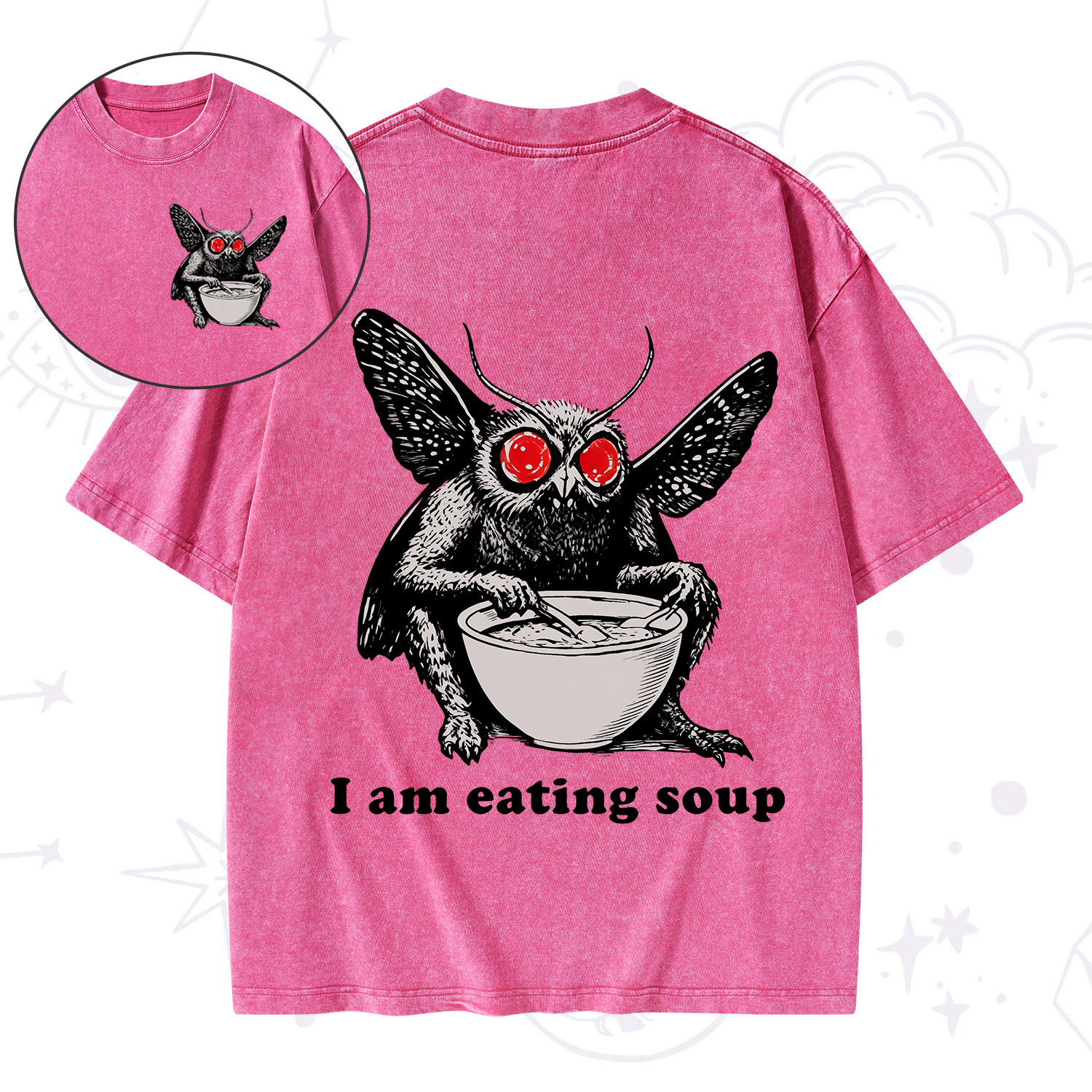 [Copy]Purplehecate Off To Cause A Kerfuffle Washed T-Shirt