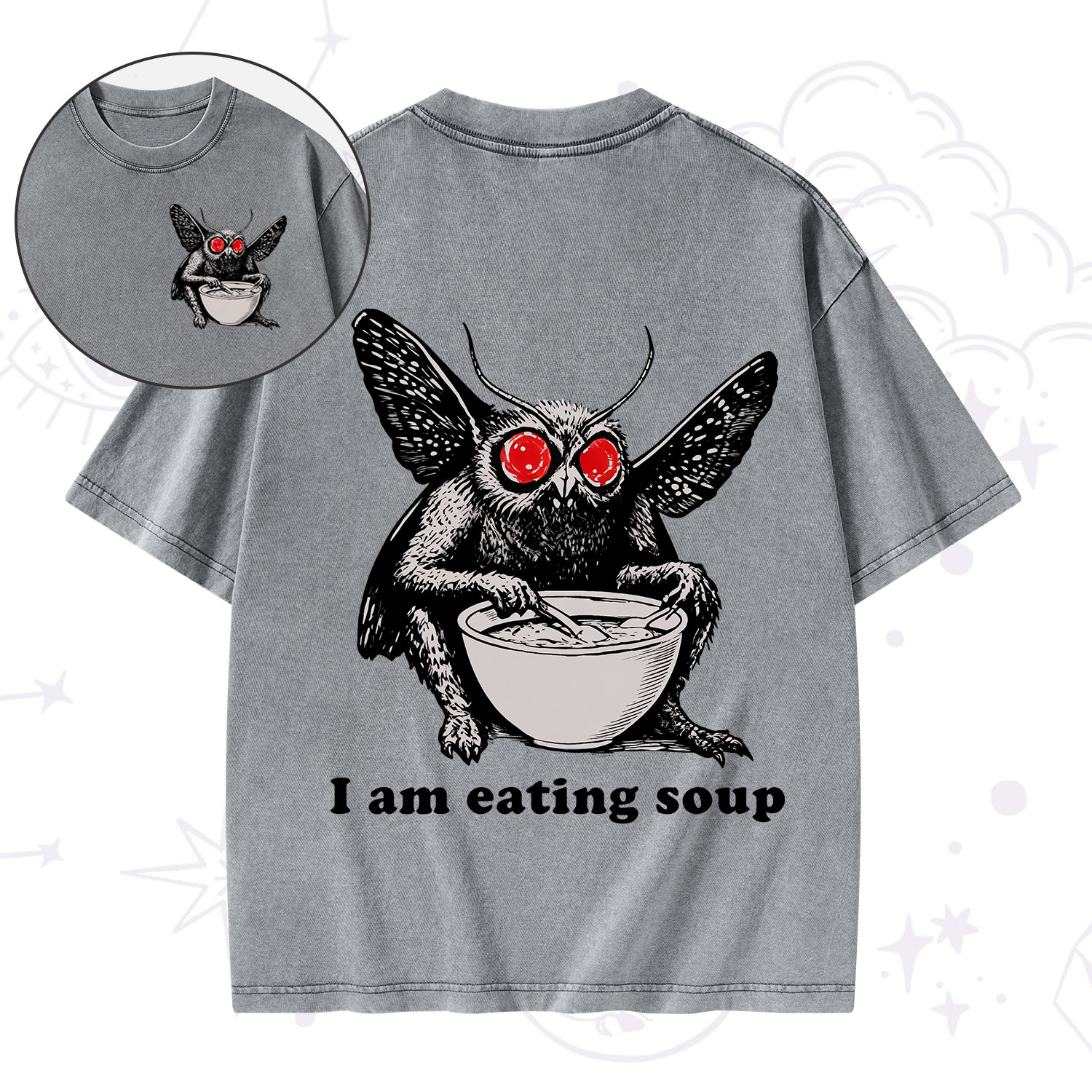 [Copy]Purplehecate Off To Cause A Kerfuffle Washed T-Shirt