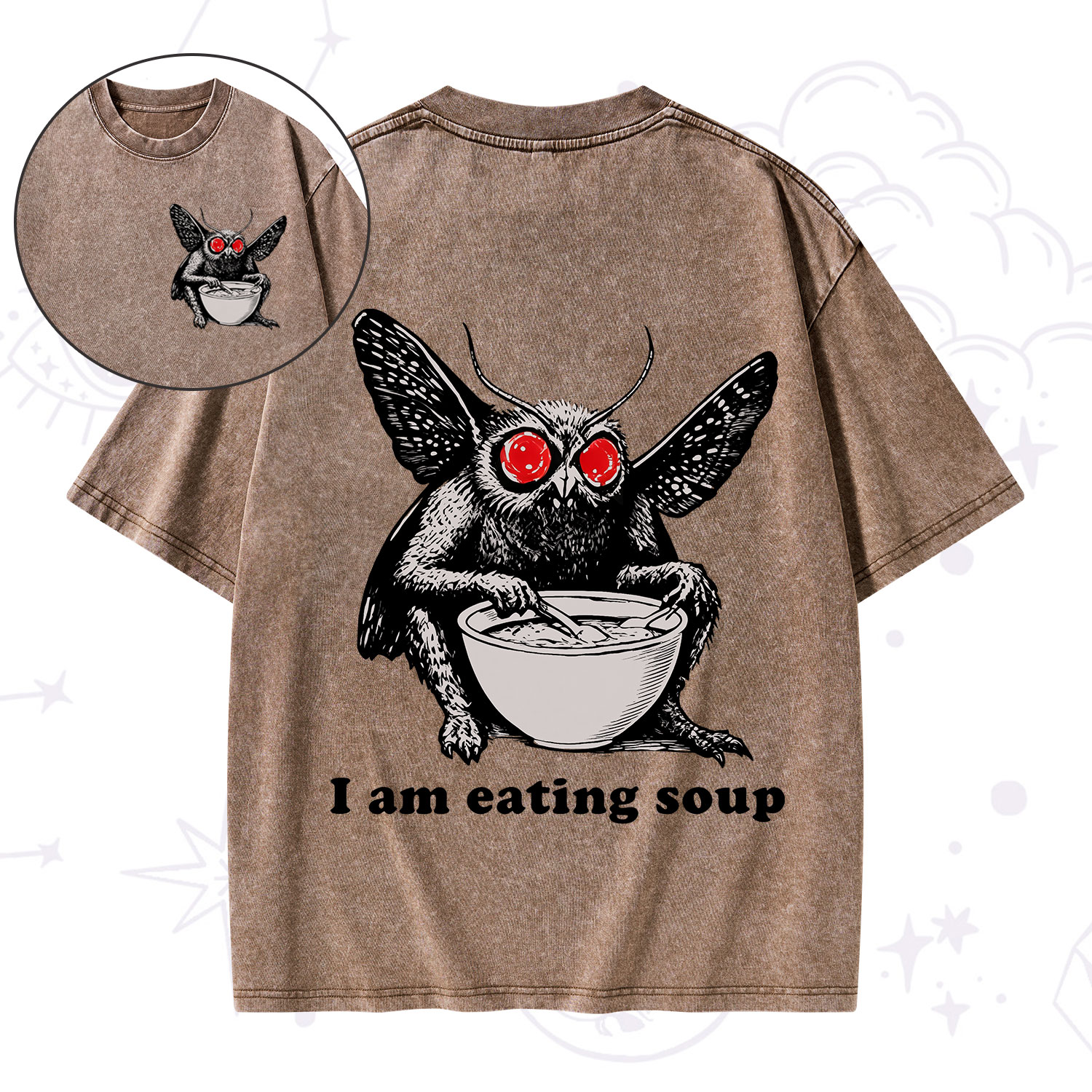 [Copy]Purplehecate Off To Cause A Kerfuffle Washed T-Shirt