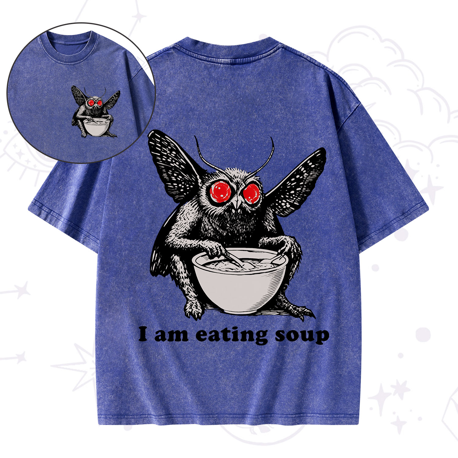 [Copy]Purplehecate Off To Cause A Kerfuffle Washed T-Shirt